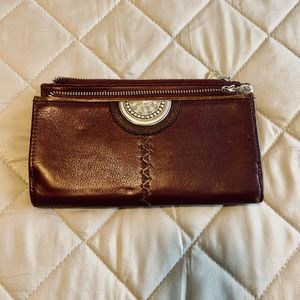 Brighton genuine leather clutch/wallet.